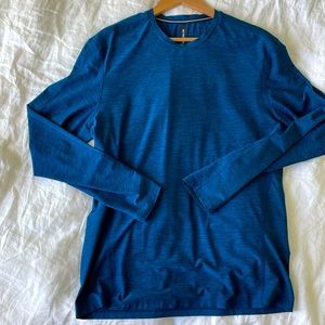 VERSATILE LONG SLEEVE SHIRT LARGE TEN THOUSAND TEAL (DEEP SEA)